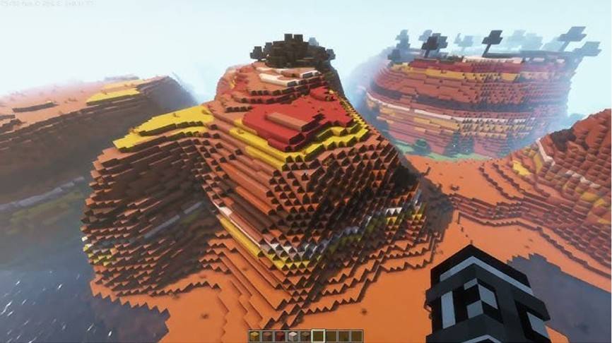 Terracotta à Minecraft