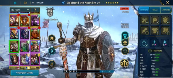 Mythical Champions Tier List – RAID Shadow Legends