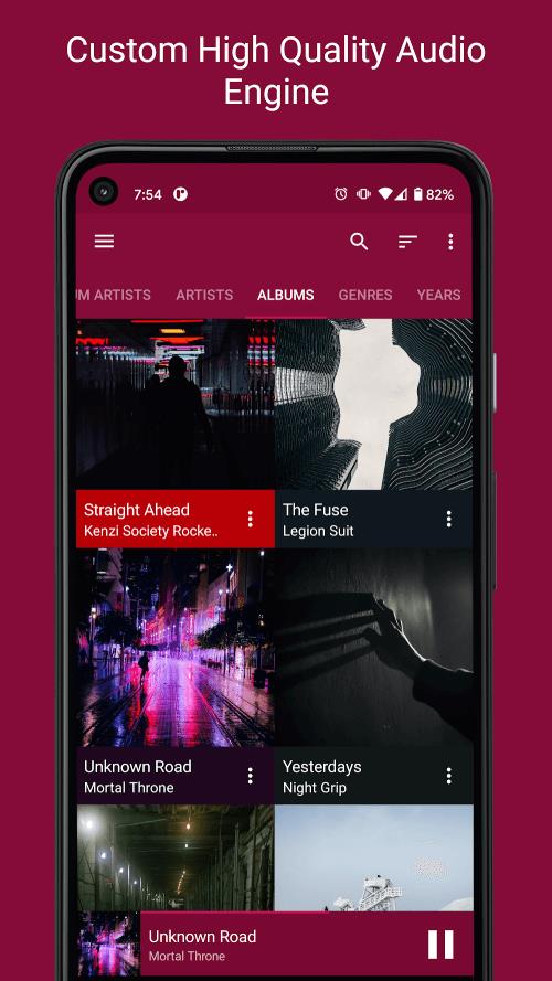 GoneMAD Music Player (Trial) Screenshot 1