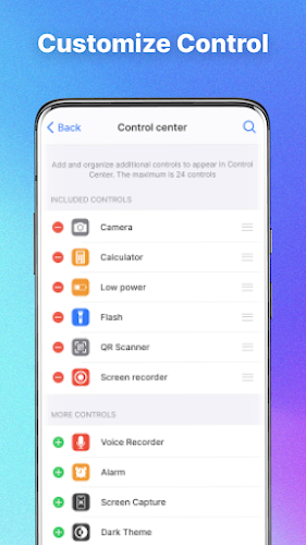 Control Center: IOS 17應用截圖第1張