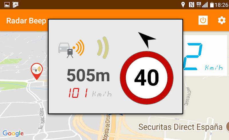 Radar Beep - Radar Detector Screenshot 2