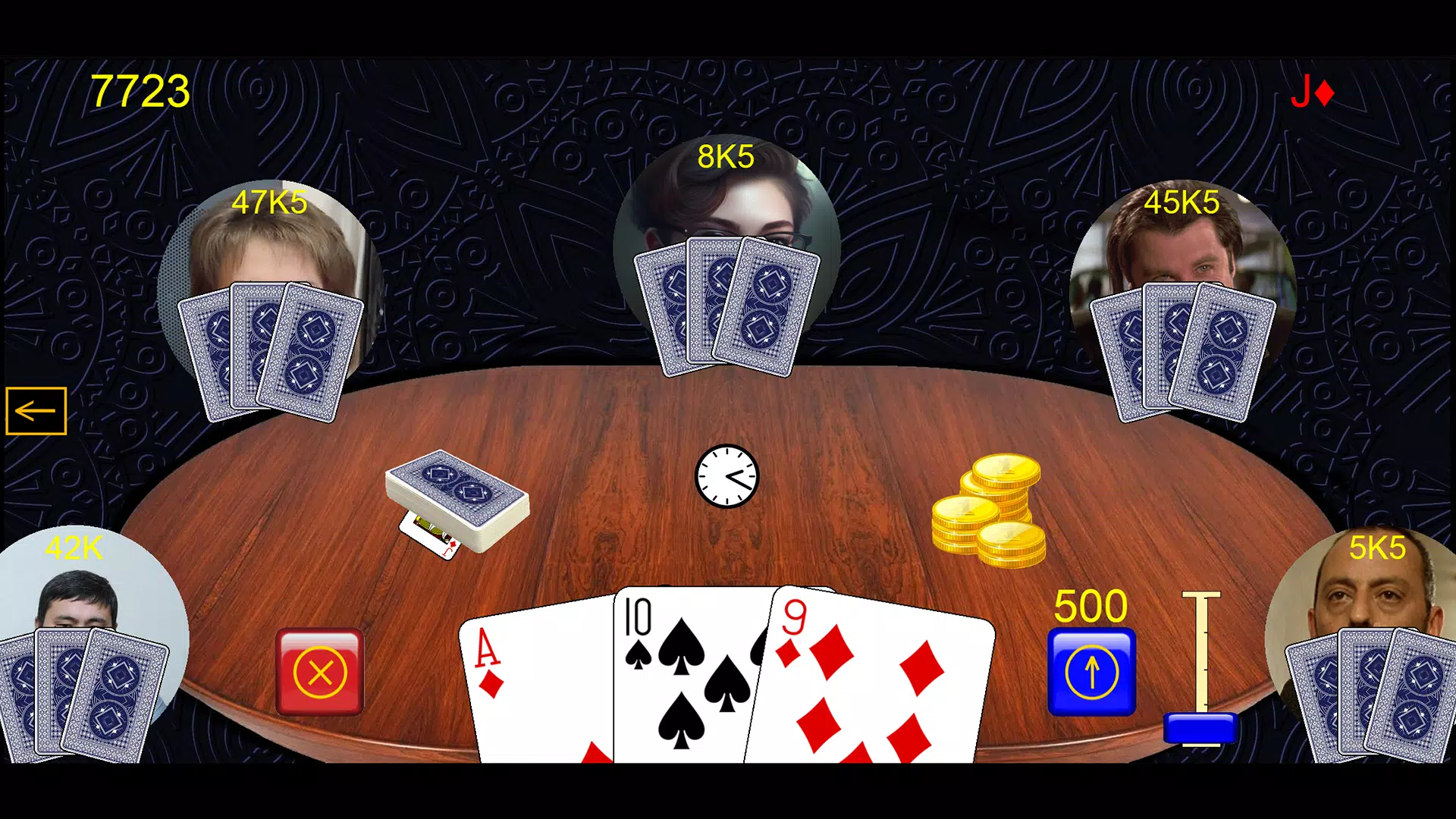 Azi card game Screenshot 0