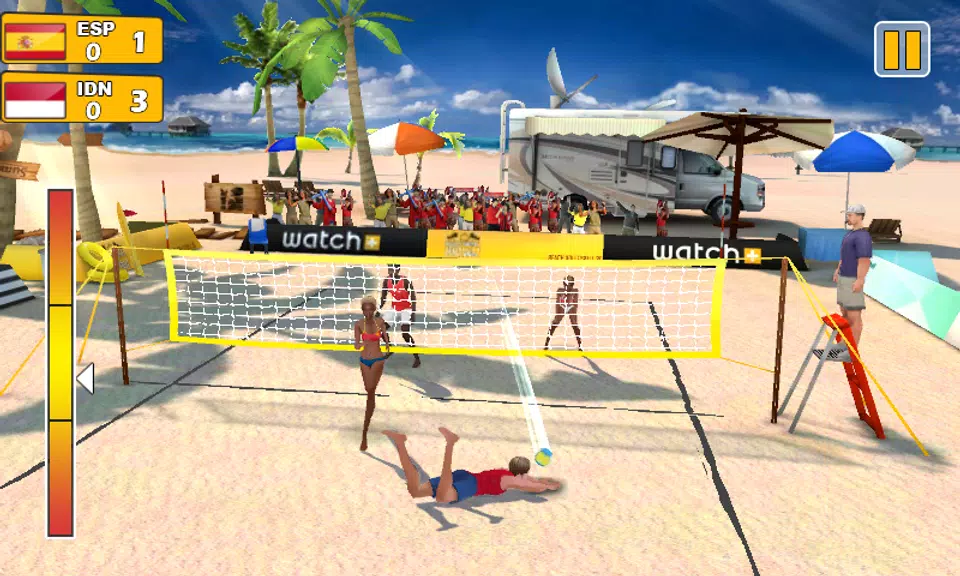 Beach Volleyball 3D स्क्रीनशॉट 3