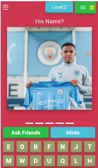 Manchester City Player's Quiz Captura de tela 2