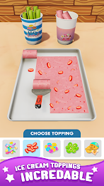 Ice Cream Roll: Dessert Games Captura de tela 0