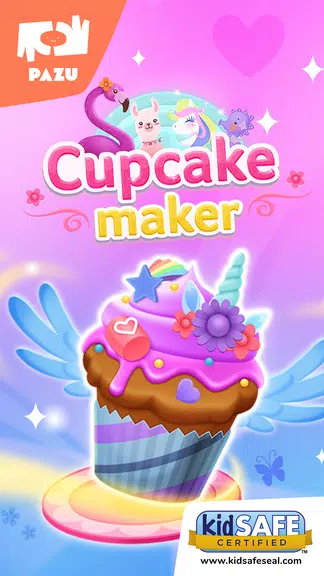 Cupcake maker cooking games स्क्रीनशॉट 0