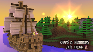 Cops N Robbers: Prison Games 2 Captura de pantalla 3