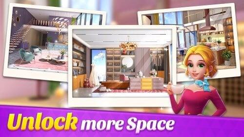 Space Decor: Mansion Capture d'écran 3