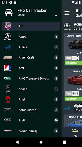 Car Tracker for ForzaHorizon 5 ภาพหน้าจอ 2