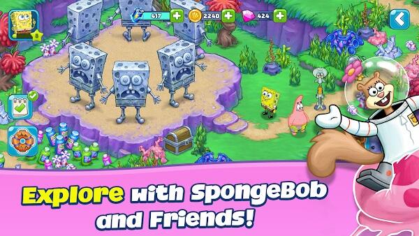 SpongeBob Adventures In A Jam Screenshot 1