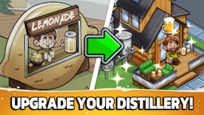 Idle Distiller Tycoon Game Capture d'écran 2