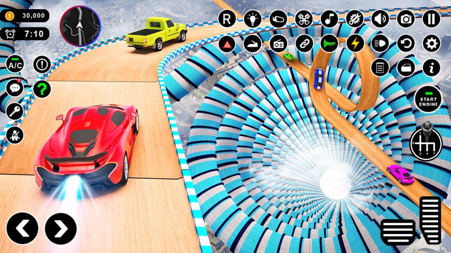 Car Stunt Races 3D: Mega Ramps Schermafbeelding 2