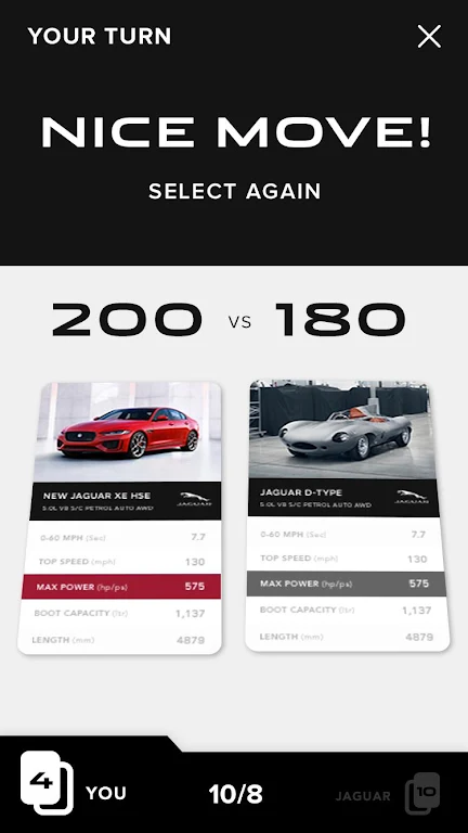 Jaguar Land Rover Top Trumps Screenshot 3