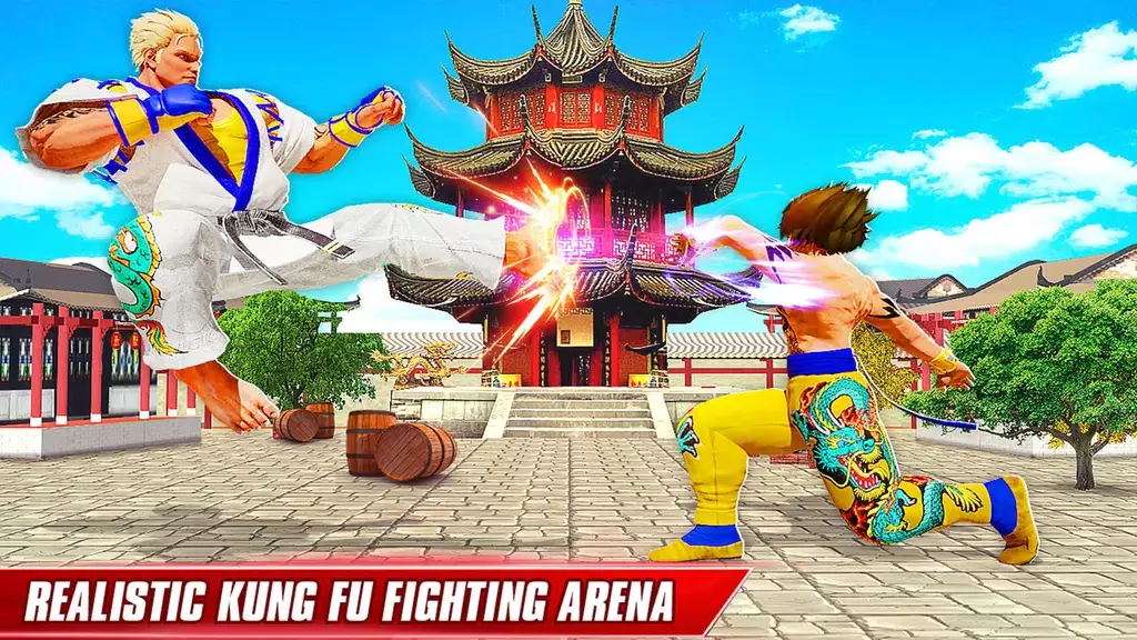 Karate Hero Kung Fu Fighting Скриншот 2