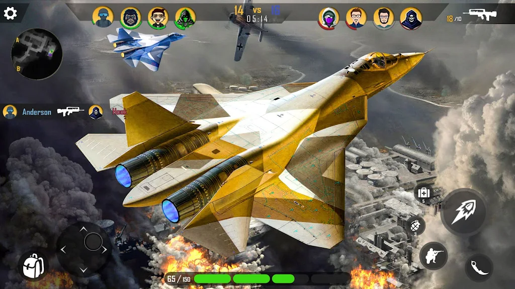 Fighter Jet Games Warplanes Zrzut ekranu 1