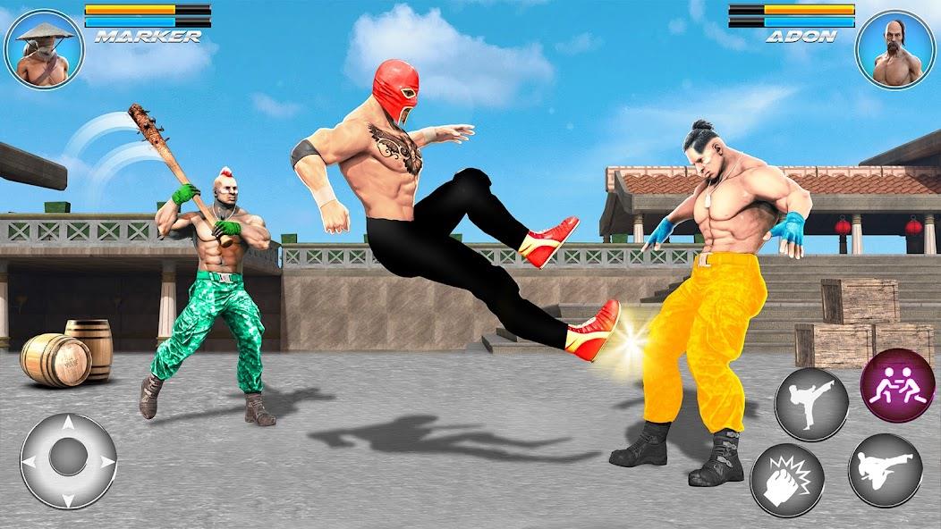 Kung Fu karate Game Offline 3D Mod Screenshot 2