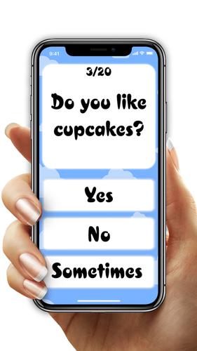 Quiz: What cupcake are you? Screenshot 1