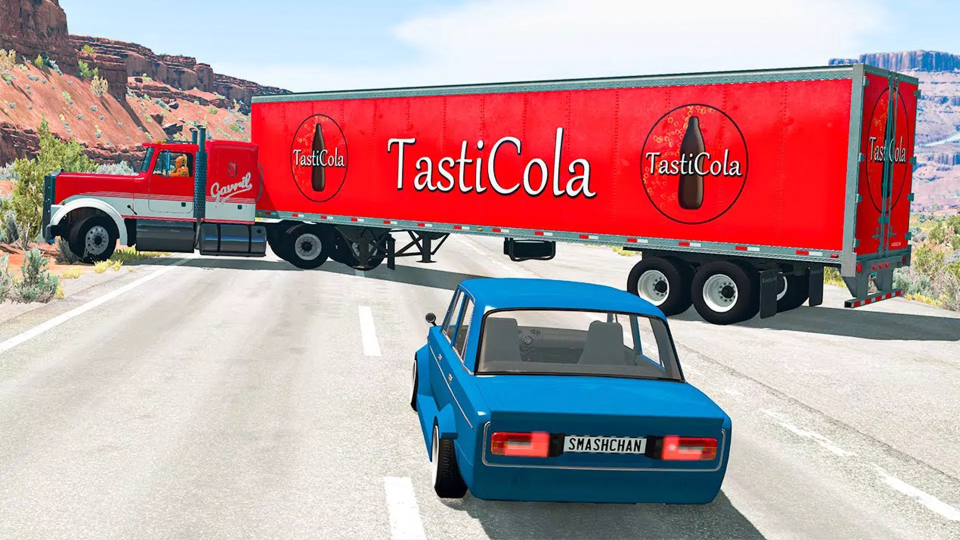 Realistic Car Crash Simulator 스크린샷 2