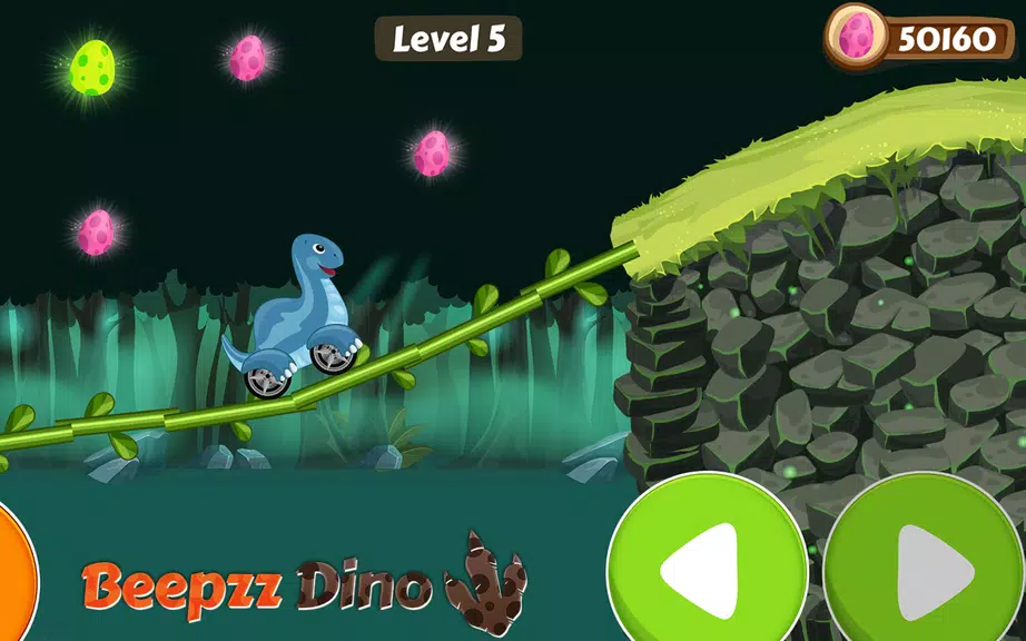 Car games for kids - Dino game スクリーンショット 2