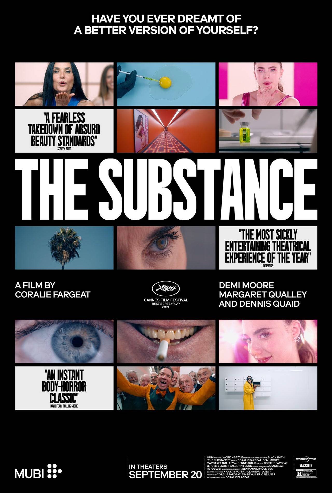 The Substance Cast