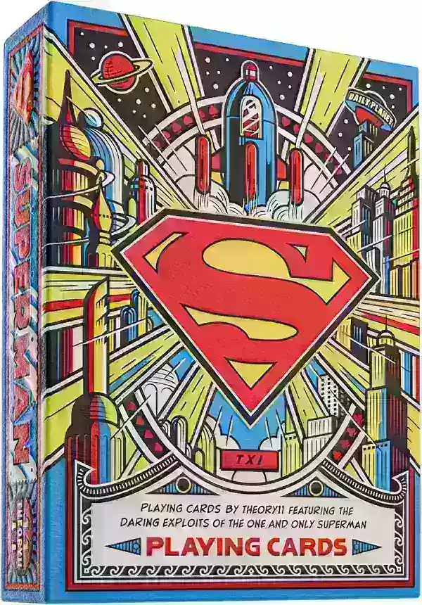 Superman Playing Cards by theory11
