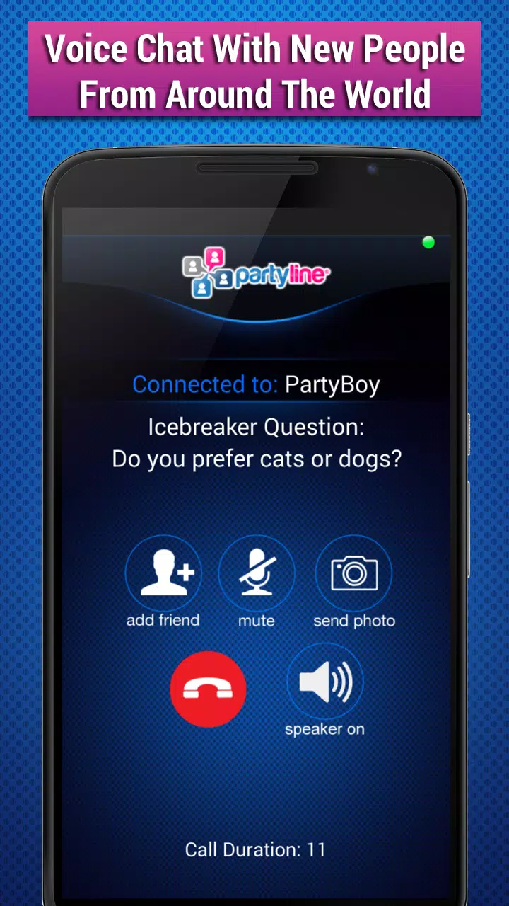 PartyLine Voice Chat Screenshot 0