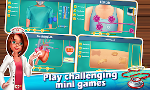 Doctor Madness : Hospital Game ภาพหน้าจอ 1