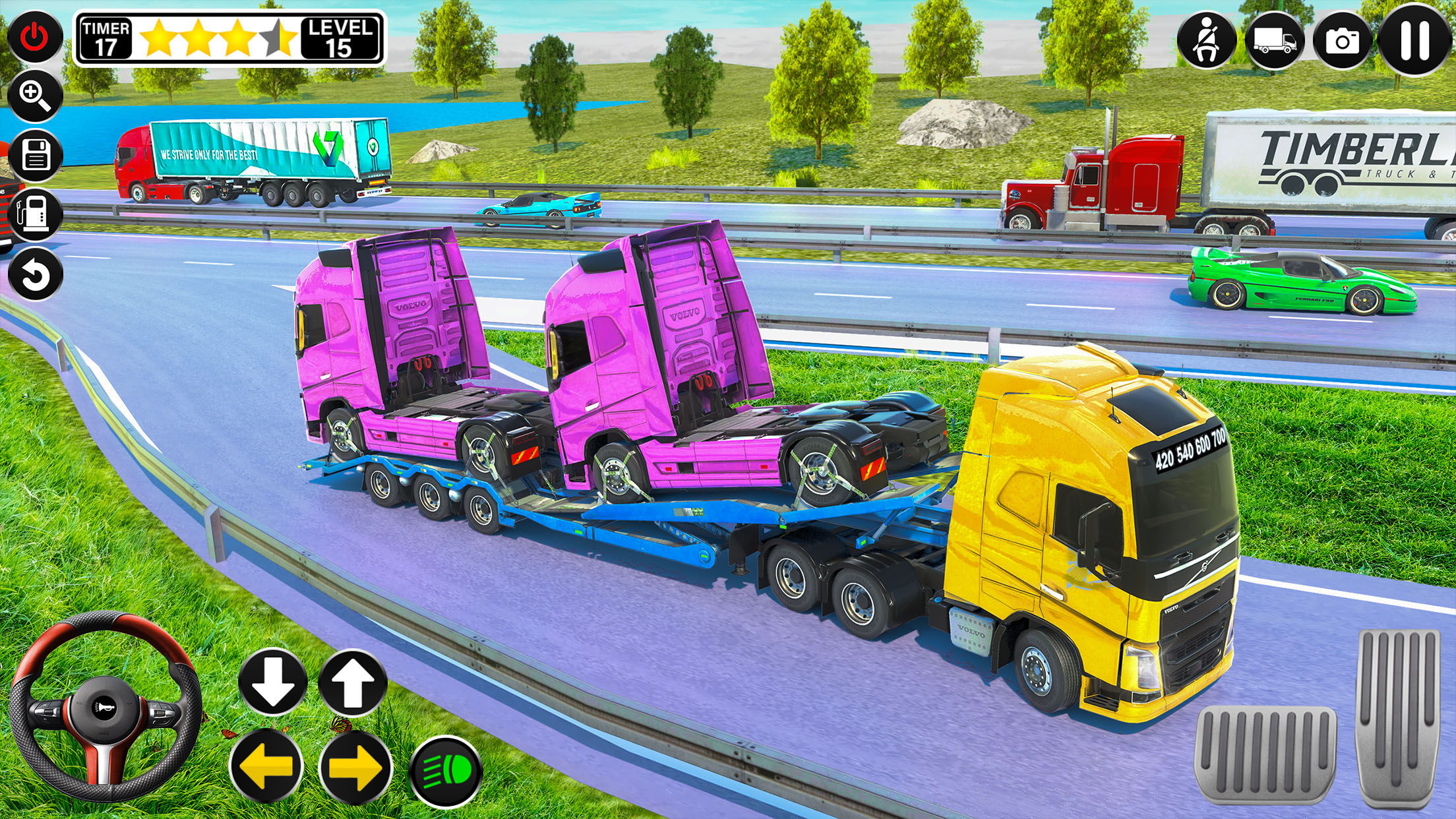 Crazy Truck Driving:Truck Game Скриншот 1