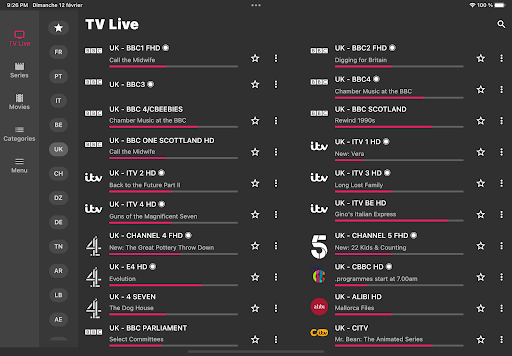 IPTV Smarters Expert - 4K Screenshot 1