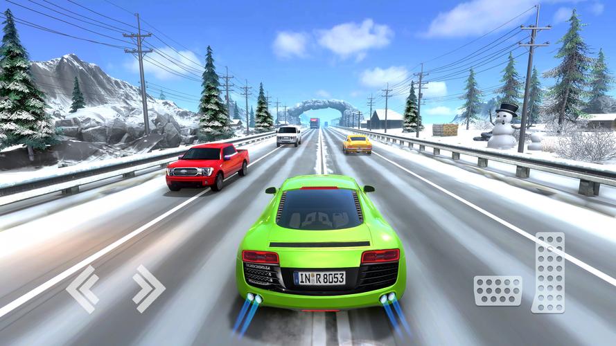 Real Highway Car Racing Games ဖန်သားပြင်ဓာတ်ပုံ 2