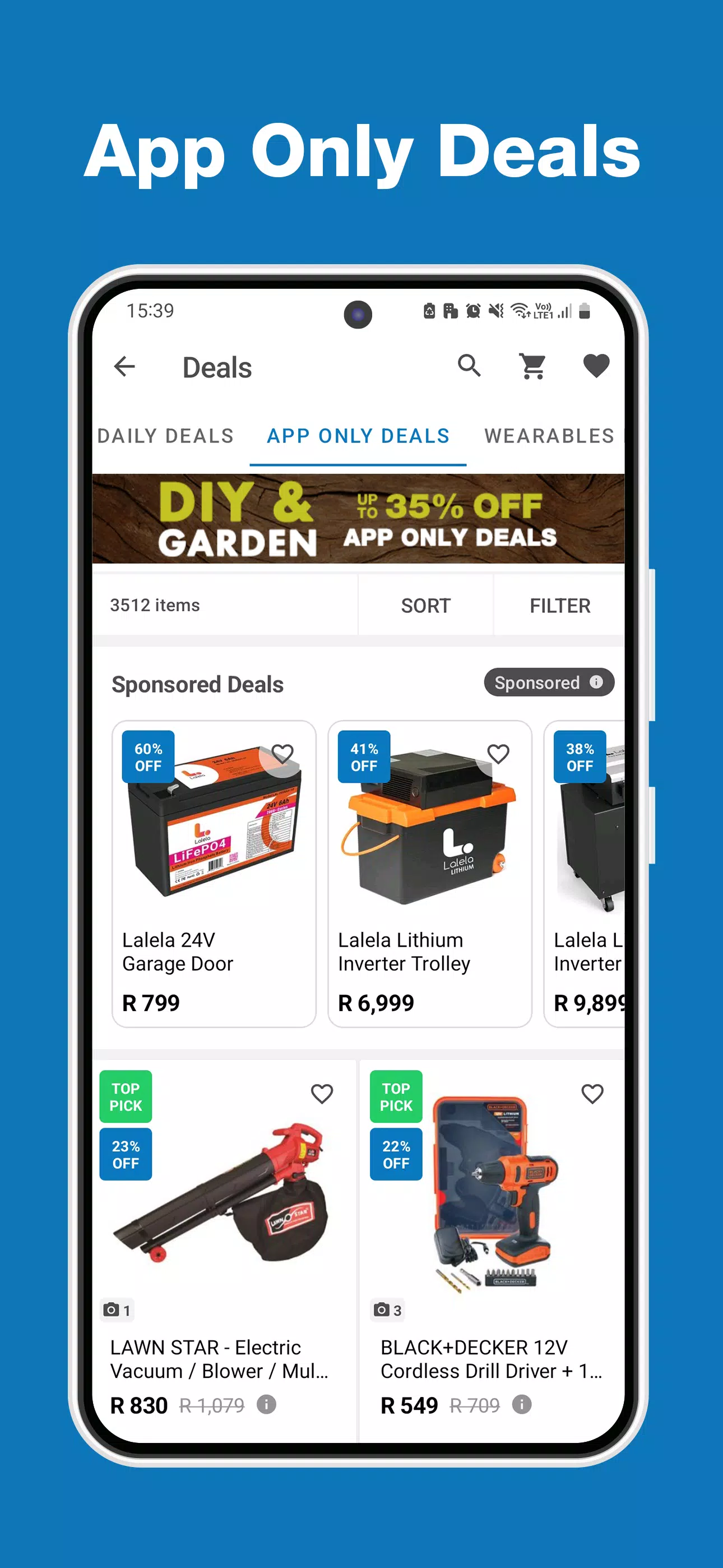 Takealot – Online Shopping App Screenshot 1