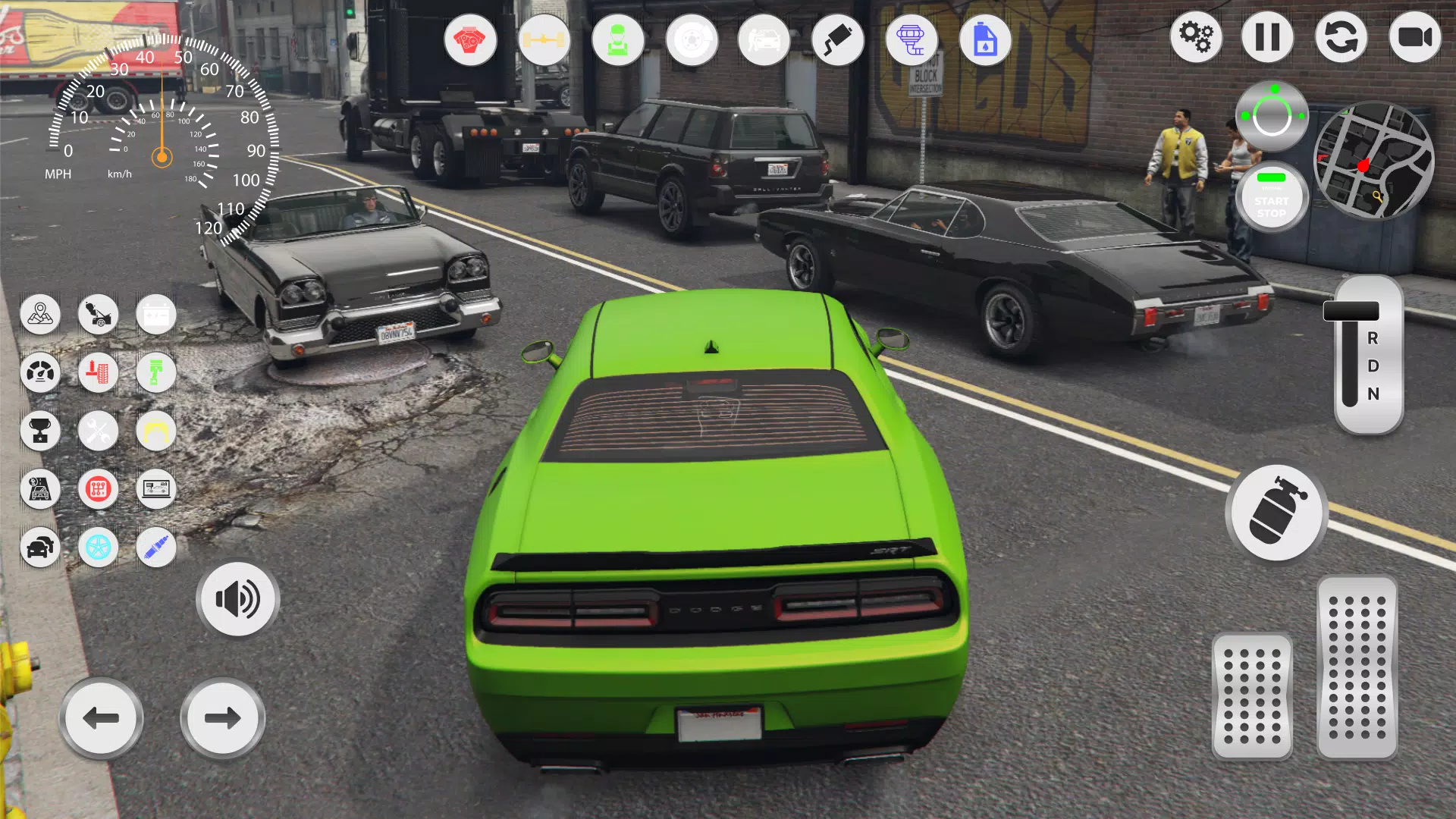 Race Muscle: Dodge Challenger應用截圖第2張