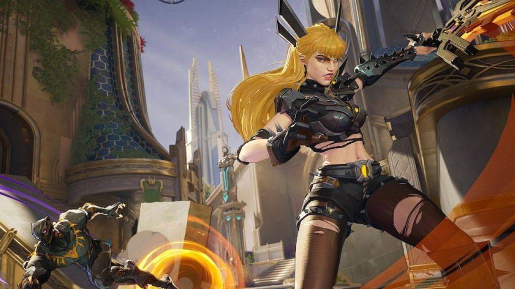 Magik wielding her sword in Marvel Rivals
