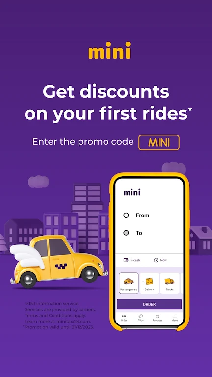 MINI taxi স্ক্রিনশট 2