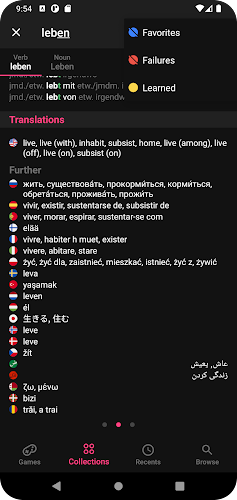 German Dictionary Screenshot 1