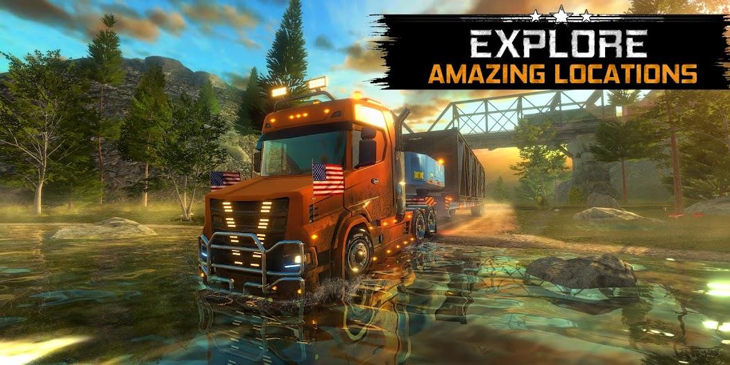 Truck Simulator USA Revolution Mod Captura de tela 1