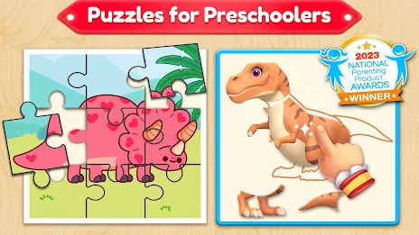 Dino Puzzle Games for Toddlers應用截圖第0張