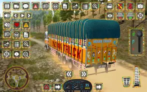 Indian Truck Offroad Cargo 3D स्क्रीनशॉट 3