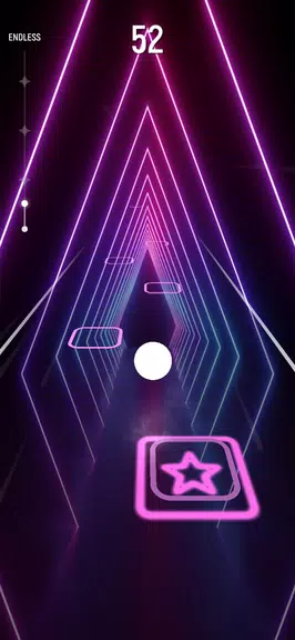 BTS Tiles Hop K-POP Neon Army Screenshot 0