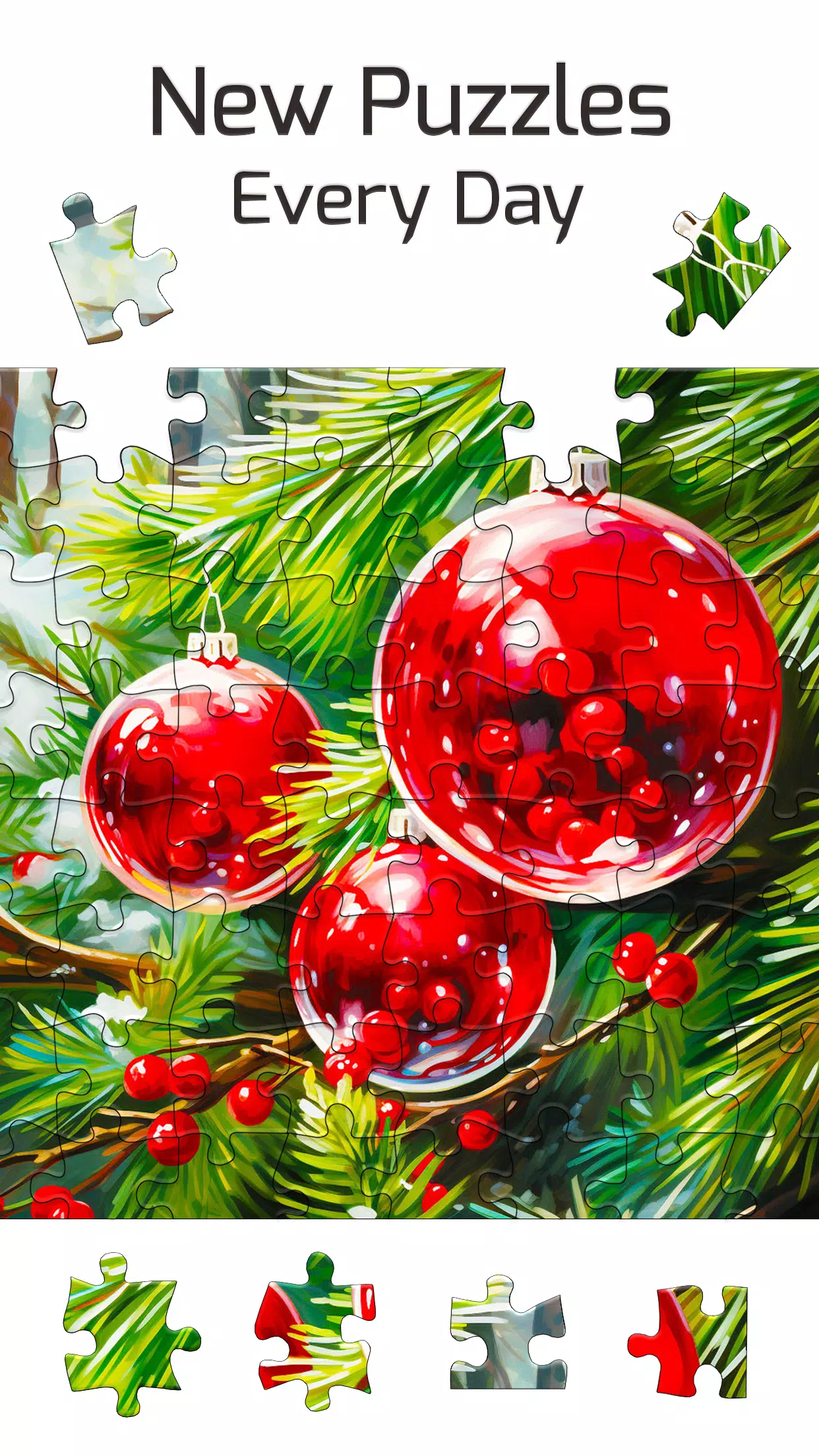 Christmas Jigsaw Puzzles Captura de tela 2