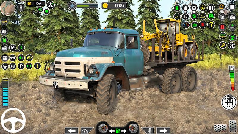 Snow Mud Truck Runner Offroad Schermafbeelding 2