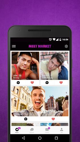 Meet Market: Gay Chat & Dates Screenshot 0