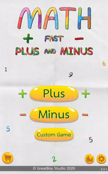 Math Fast Plus and Minus Zrzut ekranu 0