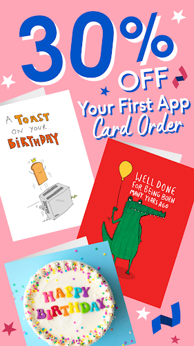 Moonpig Birthday Cards & Gifts Captura de tela 0