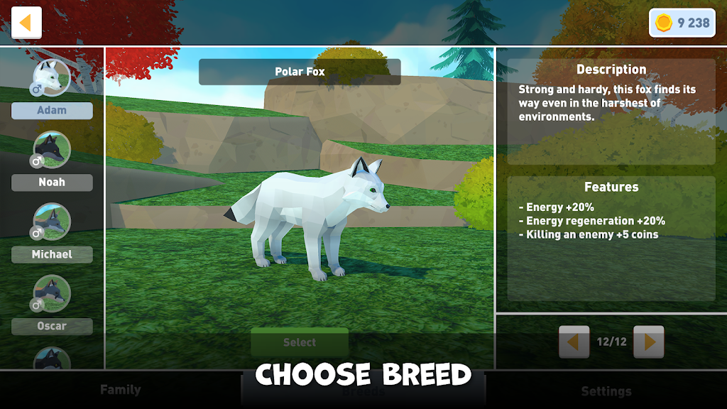 Fox Family Simulator Screenshot 1