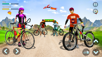 BMX Cycle Race - Bicycle Stunt應用截圖第0張