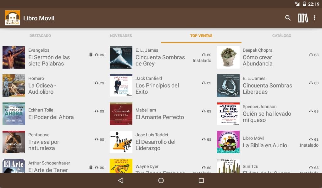 Libro Movil Screenshot 2