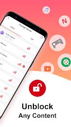 VPN Kitten: Free Unlimited VPN Proxy & Secure WiFi Screenshot 2