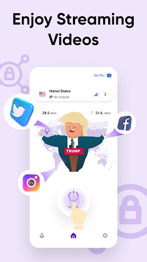 Trump VPN スクリーンショット 3