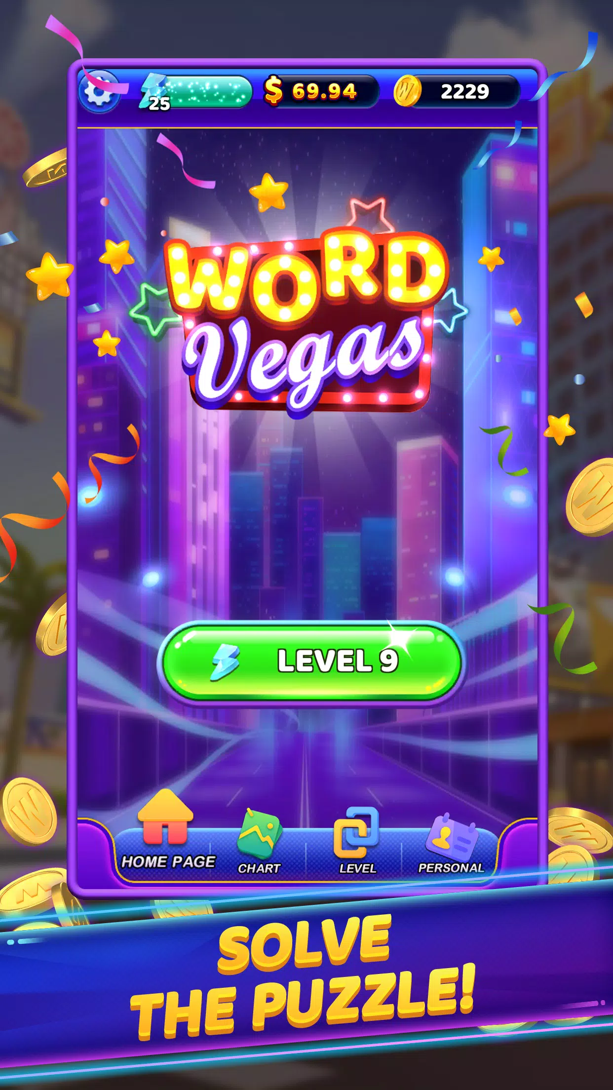 Word Vegas স্ক্রিনশট 0